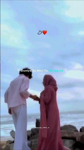 Duniya Tu Meri 🌎😘Tu Hi Jag Hai || Feelings song Sumit Goswami 💗🥀|| #love #lyrics #shorts