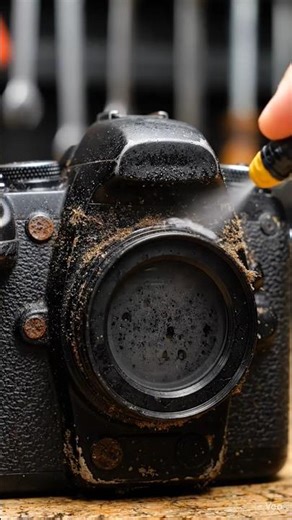 DSLR camera rusty 🤯#aishorts #explore #trending #viral #foryou