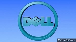 Dell Logo Animation on Make a GIF