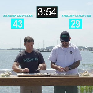 155 reactions · 47 shares | How many shrimp can you peel in 5 minutes? We put our Shrimp Cleaner head-to-head against the best in the business. See how fast it really is! Our Shrimp Peeler allows you to peel, devein, and butterfly shrimp in one single smooth motion. Elegantly designed and easy to use, it gives you a perfect shrimp every time. | Toadfish | Facebook