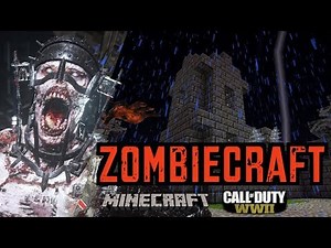 COD:WW2 Zombies in MINECRAFT