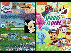 Nickelodeon & Nick Jr Spring Is Here! DVD