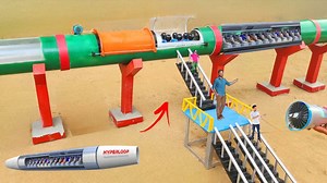 37K views · 663 reactions | DIY Mini Hyperloop Pod & Tube | Electromagnetic Levitation & Linear Motor | Science Project Follow us for more fun DIY toy-making videos and turn on notifications! #scienceproject #reelsfacebook #fblifestyle #socialmedia | Make Toys | Facebook