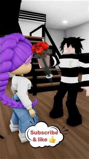 Burglar fall in love 🥰, Becon girl catch burglar, Roblox creat # #roblox #robloxshorts #robloxedit