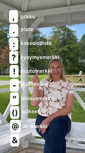 These are important punctuation marks in Finnish 🇫🇮⁉️ #learnfinnish #finnishlanguage #finnishteacher #finnishonline #suomenkieli #finnish #learningfinnish | Virpi Hach Finnishtogo