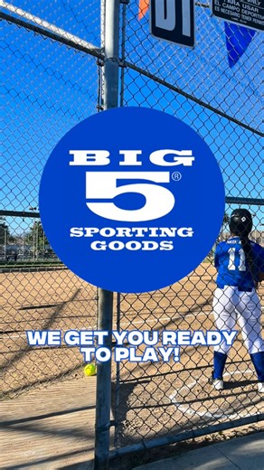 Big 5 Sporting Goods on Instagram: "Lock in, softball season is almost here! 🥎 & we can help you get ready 🫶"