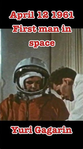 April 12 1961 - First Man in Space - Yuri Gagarin #yurigagarin #gagarin #ussr #sovietunion #kosmos