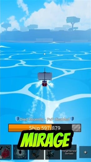 Easy Mirage Island Tutorial 🏝️ #roblox #shorts #bloxfruits #tutorial