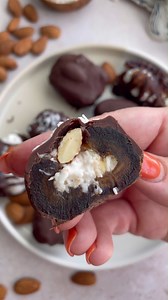 6.7K views · 68 reactions | These Almond Joy Medjool Dates are going...