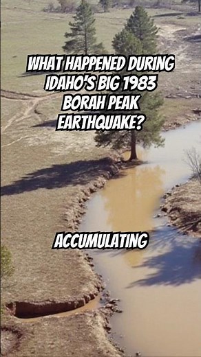 The 1983 Borah Peak Earthquake That Reshaped Idaho #earthquake #disaster
