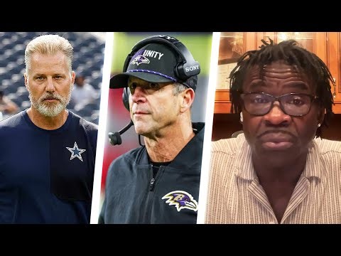 Michael Irvin Talks Matt Eberflus & Harbaugh Firing