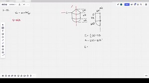 Compute the magnitude of the hydrostatic force (see Exercise 15) on a cylindrical tank with a hemispherical top and flat bottom, if the cylindrical part of it has radius 2 m and height 10 m . Assume that the liquid has a constant specific weight μ. | Numerade