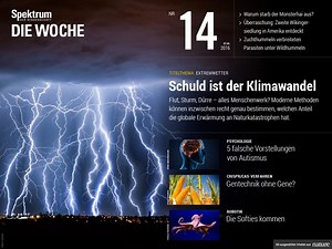 "Spektrum - Die Woche" - unser digitales Magazin mit News, Analysen, Kommentaren, Bildern und Rezensionen aus der Welt der Wissenschaft. Jeden Donnerstag neu. Als PDF und App. Und jetzt noch übersichtlicher gestaltet! | Spektrum der Wissenschaft