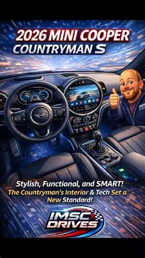 2026 MINI Countryman S Interior 🤯 Smart Tech That Just Makes Sense!