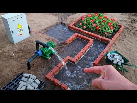 "Watch How Water Flows! 😱 I Built a Complete Irrigation System With My Own Hands"