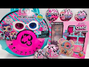 Unboxing ASMR LOL Surprise Eye Spy Series Oddly Satisfying No talking