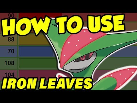 BEST IRON LEAVES MOVESET GUIDE for Pokemon Scarlet and Violet! How To Use Paradox Virizion!