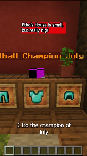 Etho's House is small but it feels very welcoming