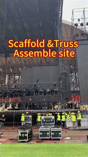 Do you know how to assemble concert#truss #jintielong #festival #event #stage #concert #scaffolding