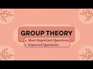 Group Theory | Most Important Questions | Expected Questions | Sem 3 | DU | Bsc(Hons.)Mathematics