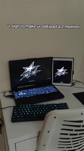 Budget-Friendly Dual Monitor Setup Using Old iPad