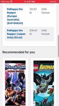 How to get parappa the rapper on mobile