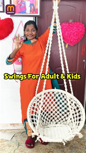Swings For Kids & Adults 🔥 | Meesho Dress Review | Meesho Finds | Meesho Dress | Meesho videos