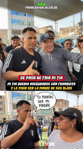 SE PASÓ DE FRIA MI TIA #francovidalalcalde #francovidal #ate
