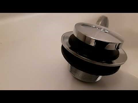 How to fix a rusty bath tub drain.