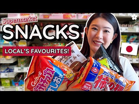 Snacks to BUY at a Japanese supermarket 🛒🍪 Local's favorites! 17 savory and sweet products