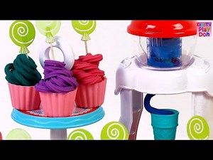 Learn Play Doh Colors With Ice Cream Play Set + More Fun Learning Videos for Kids