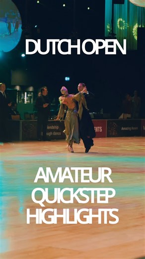 Alberto Ballaincoppia Gardin | Dutch Open Amateur quickstep semifinal highlights 🇳🇱💃🕺. #wdcal #ballroom #quickstep #dancesport #dancer #worldchampionship... | Instagram