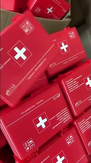 Professional First Aid Kits Bulk Arrival! Recommendations for Nurses, Family & Outdoor.