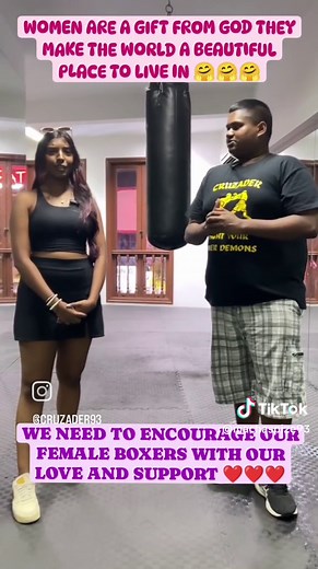 Women are a Gift of God 🙏 Let's Support Our Female Boxers 🥊🥊🥊 #boxing #boxing🥊 #women #womenoftiktok #sgtiktok #tiktoksg #singapore