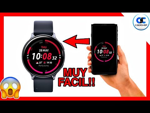 👌Cómo configurar la hora en un smartwatch o pulsera inteligente