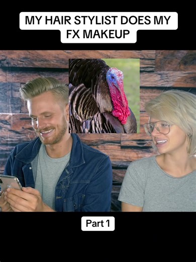 My Hair Stylist Does My FX Makeup: Part 1