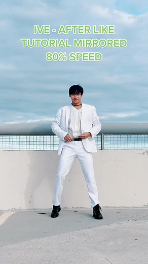 IVE After Like Dance Tutorial Mirrored Slow 80%
