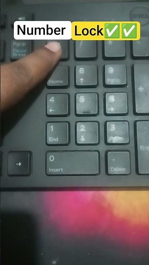 how to open number lock✅✅🖥️ #keyboard #shortcut #shorts