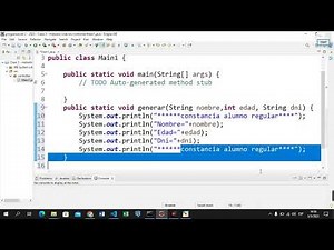 Metodos Void en Java metodo para imprimir datos intercambiar y sumar