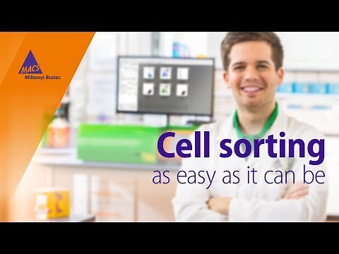 Cell sorting as easy as it can be