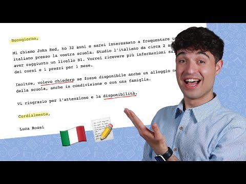 Come scrivere un'email FORMALE e INFORMALE in Italiano / Write an email in Italian (ita audio)