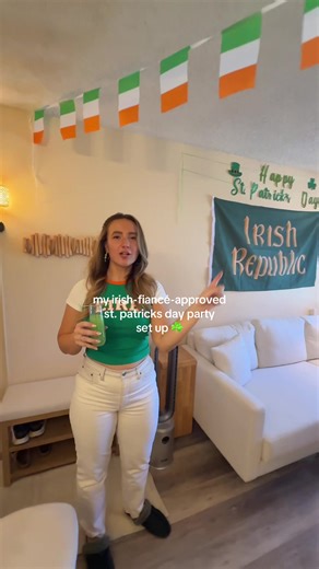 St. Patrick's Day Party Setup: Irish-American Celebration