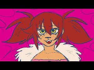 Werewolf Magical Girl Transformation | OC Animation | Full Color Version