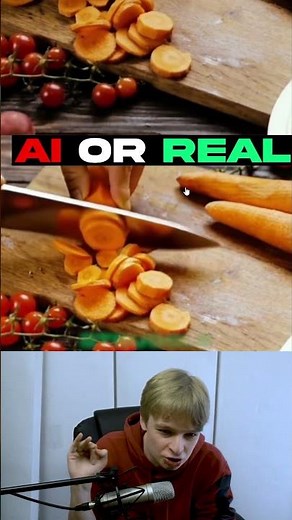 AI Video vs Real Life: Can You Spot The Knife Glitch?