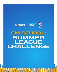 5K reactions · 68 shares | You think you could have done better? Take the SAP Sports & Entertainment GM School Challenge yourself! ➡️ https://www.gmschoolchallenge.com/ for a chance to win a trip to a NBPA All-Star event! | NBA | Facebook