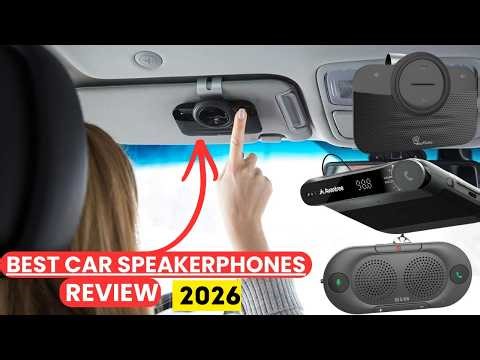 Best Hands-Free Bluetooth Car Kits 2026 🚗📱 | Top Bluetooth Speakerphones for Clear Calls & Music