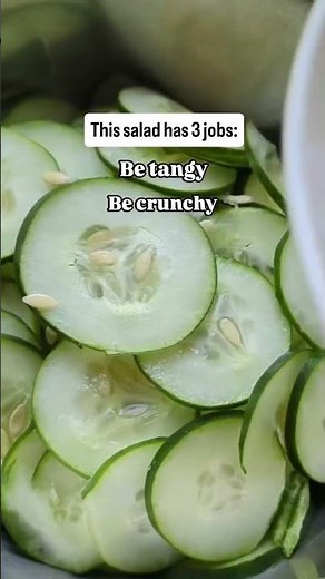 This Old-fashioned Cucumber Salad takes me straight back to summer days at Grandma’s.