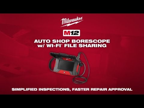 M12™ Auto Shop Borescope w/ Wi-Fi® File Sharing | 3151