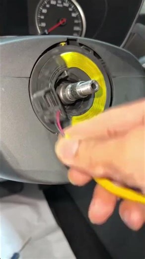 Correct installation of the airbag clock spring! ✅ #automobile #mechanic #fypシ゚viral #airbag #mec...