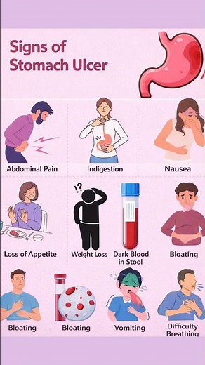 🚨 Stomach Ulcer Warning Signs You Must NOT Ignore! 😨💔 | Early Symptoms Explained